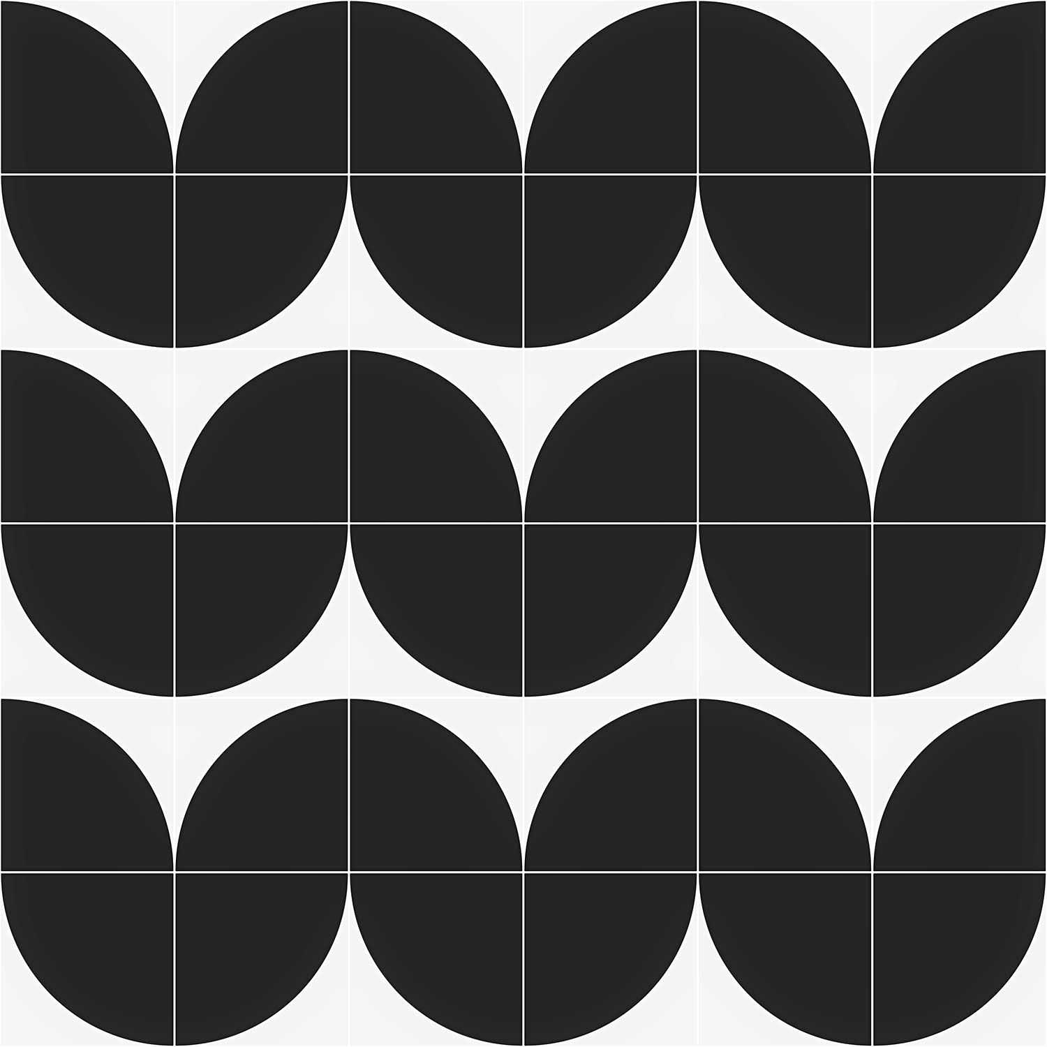 Ivy Hill Tile Tori Crescent 8 in. x 8 in. Matte Porcelain Floor and Wall Tile - Image 2