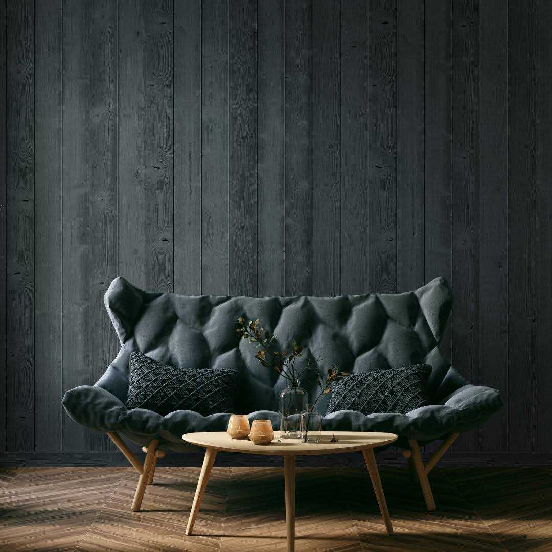 UFP-Edge 1 in. x 4 in. x 8 ft. Thermally Modified Black Forest Pine Square Edge Weathered Barn Wood Boards Trim - Image 4