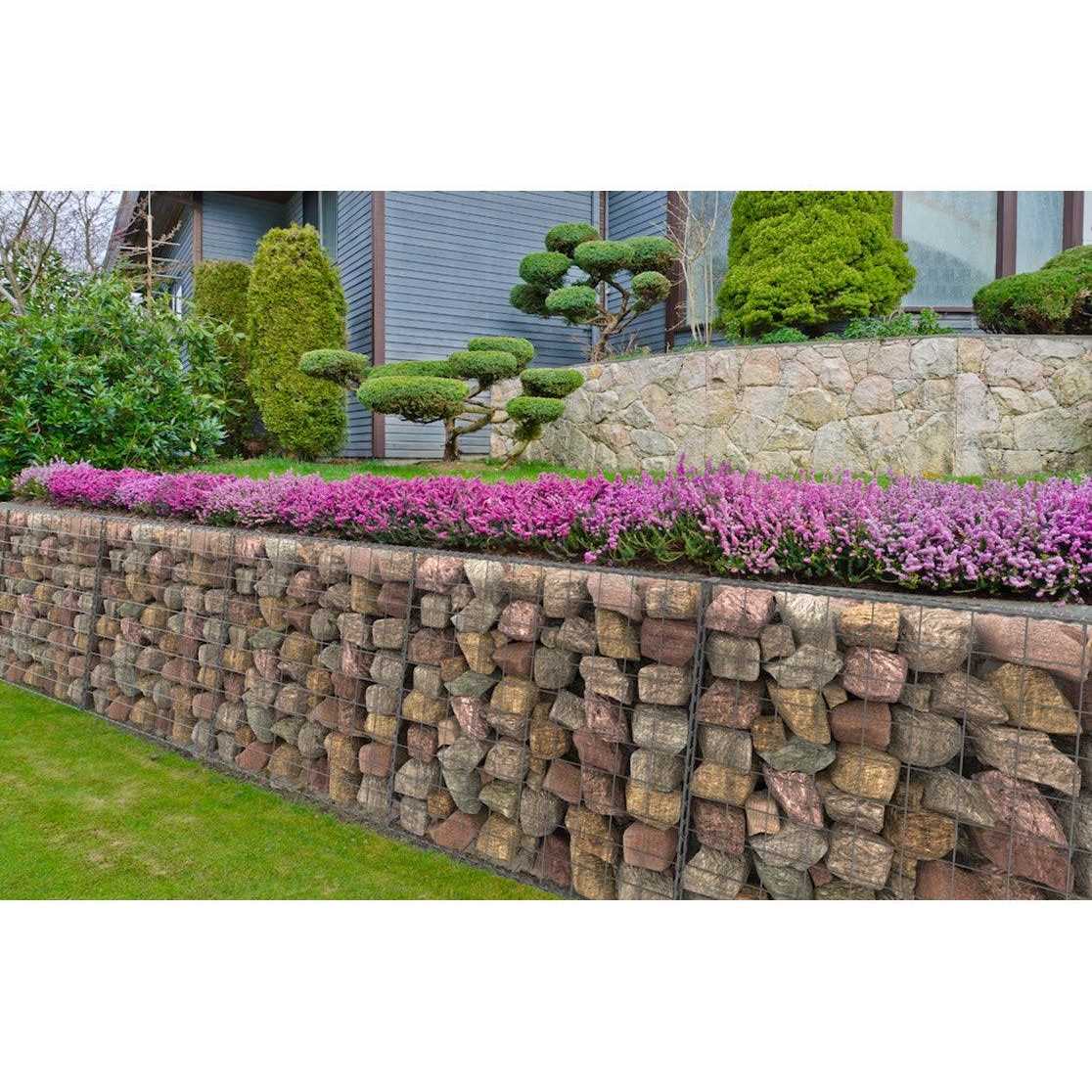 AdirPro Heavy Gauge Welded Gabion Basket 3 Cubic Feet PR501-01-3 - Image 4