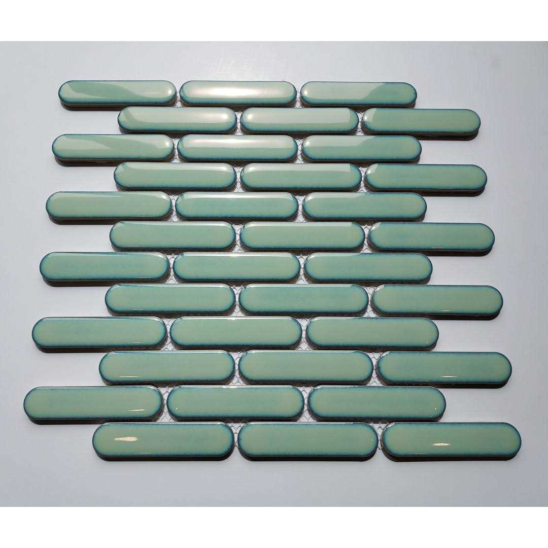 Sevilla 1 x 4 Ceramic Grid Mosaic Wall Tile The Mosaic Factory - Image 3