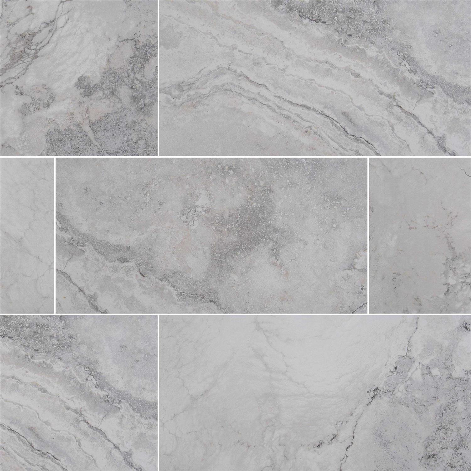 MSI Napa Gray 12 in. x Matte Ceramic Floor and Wall Tile