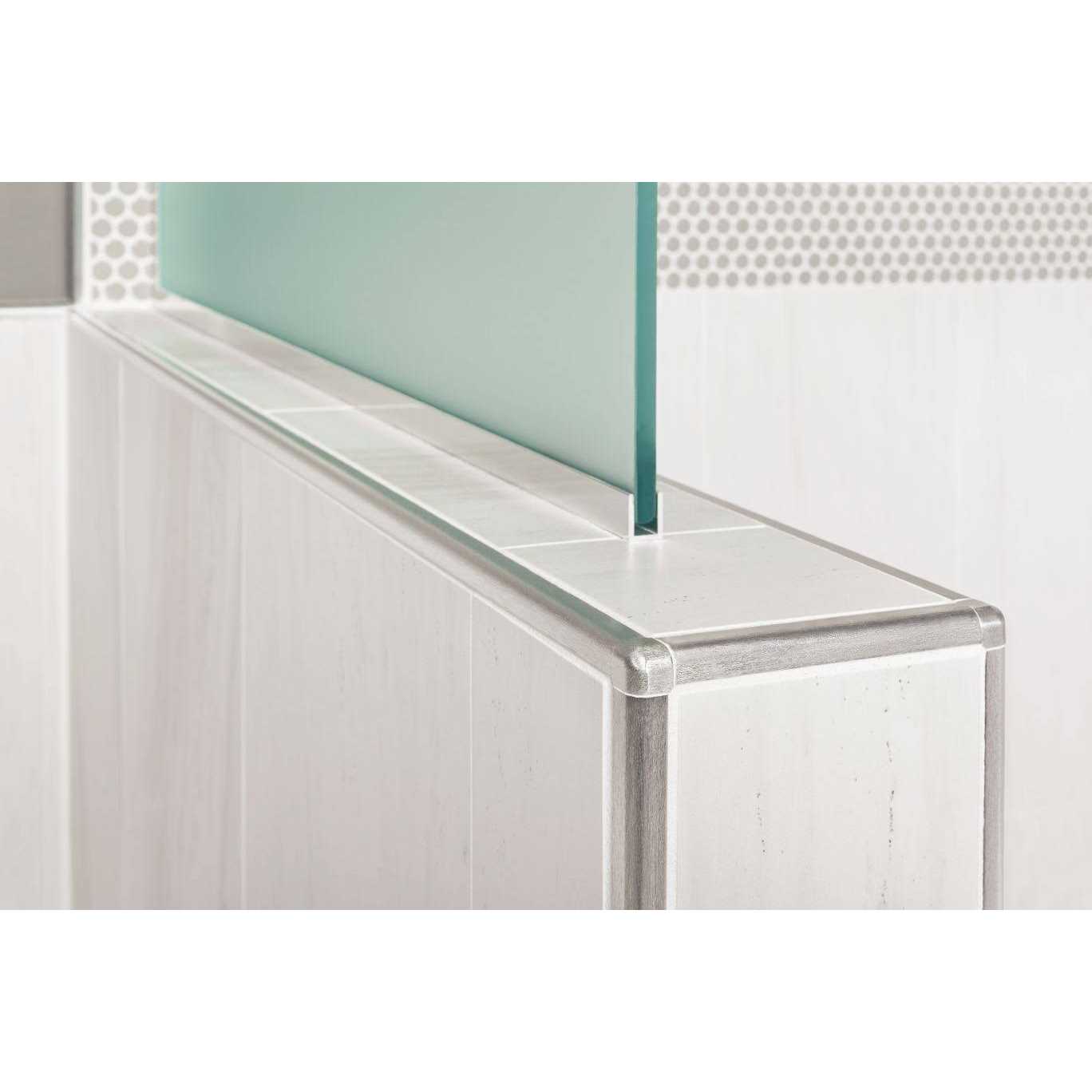 Schluter Rondec Coated Aluminum Bullnose Tile Edging Trim - Image 3