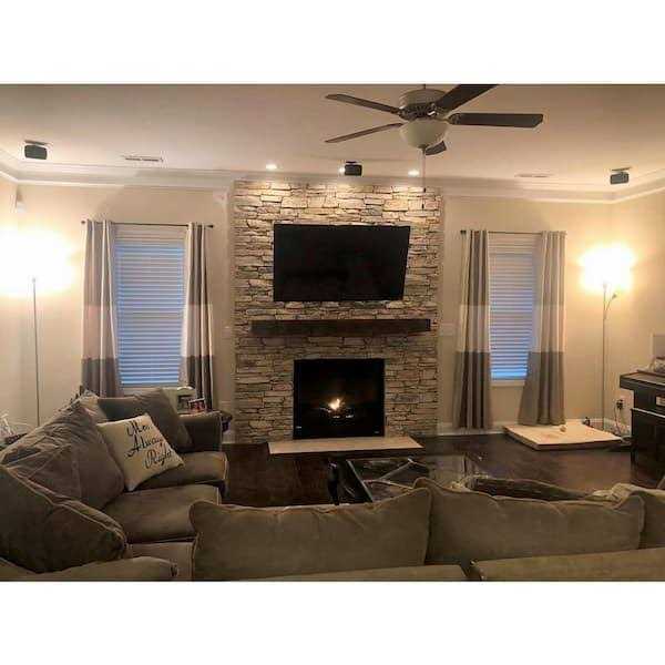 TRITAN BP Ledge Stone 48 in. x 24.25 in. Polyurethane Interlocking Siding Panel - Image 3