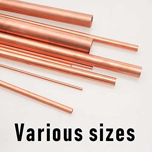 Tynulox OD 99.9% Copper Tube 0.5mm Wall × 300mm Length × - Image 3