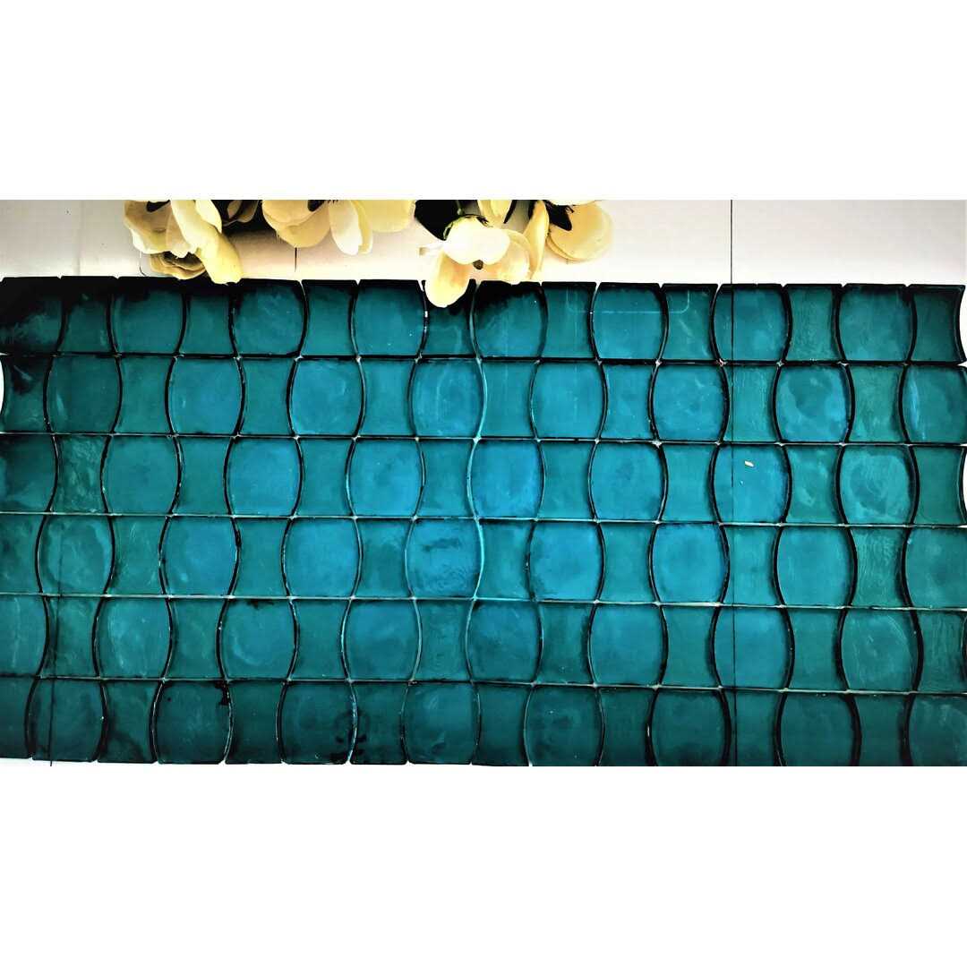 Abolos Frosted Elegance 3-in x 6 Glass Subway Wall Tile - Image 4