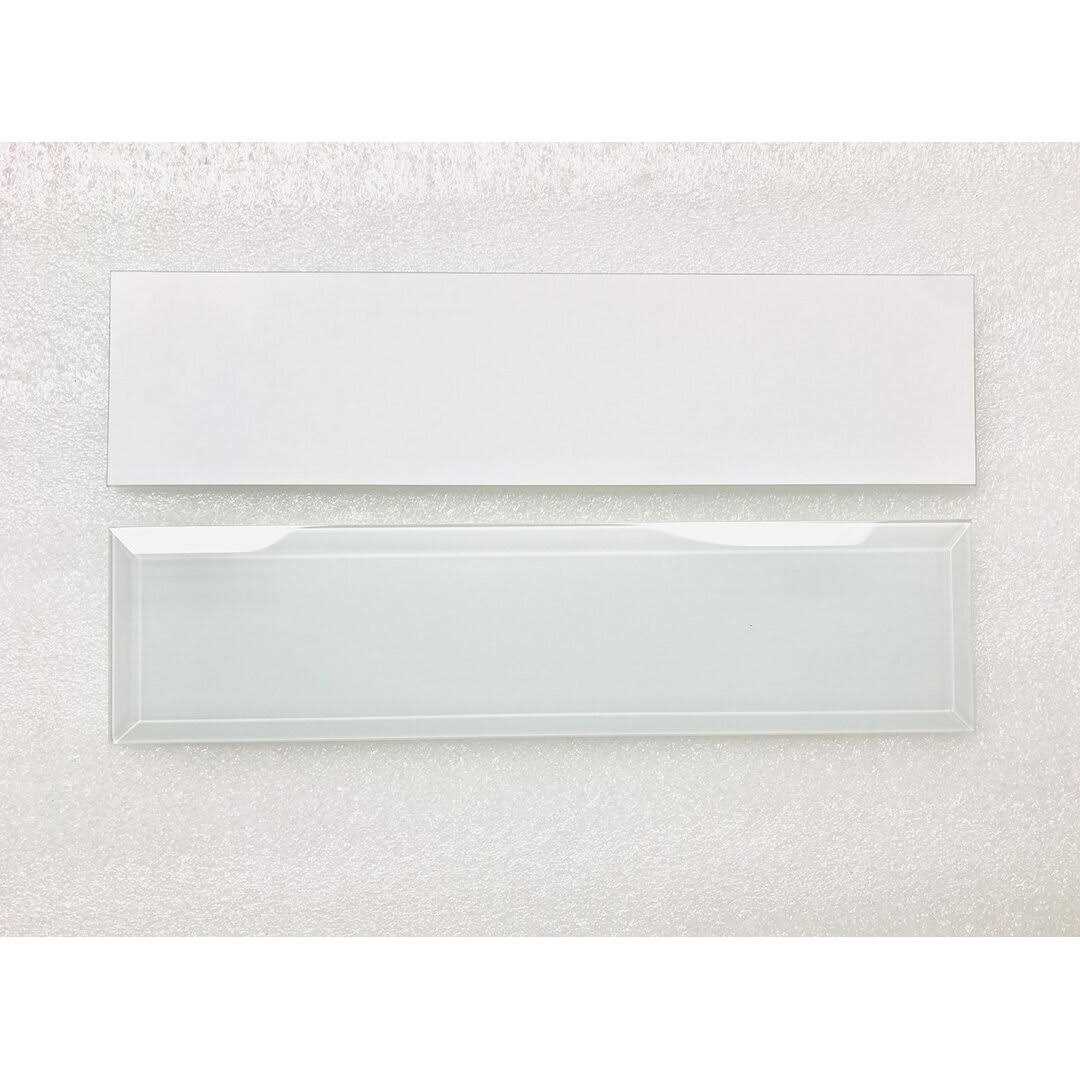 Abolos Frosted Elegance 3-in x 6 Glass Subway Wall Tile - Image 4