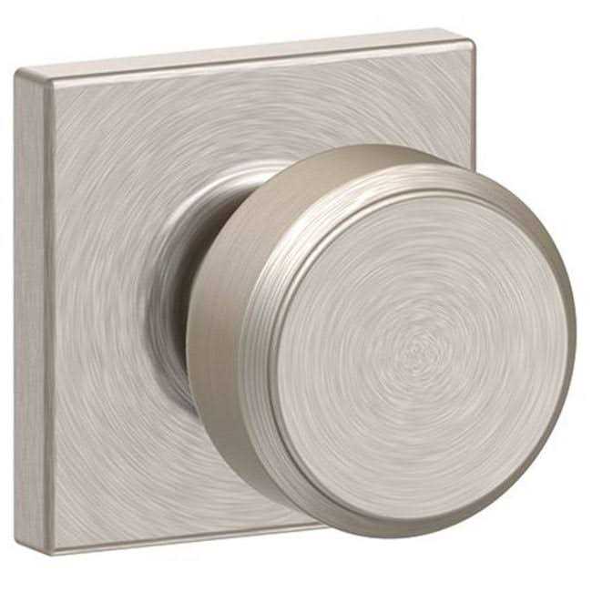 Schlage F10-BWE-COL Bowery Passage Door Knob Set with Collins Trim - Image 4
