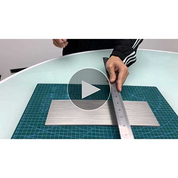 Art3d 100-Pieces Peel and Stick Tile Kitchen Backsplash Metal Wall Tiles - Image 5