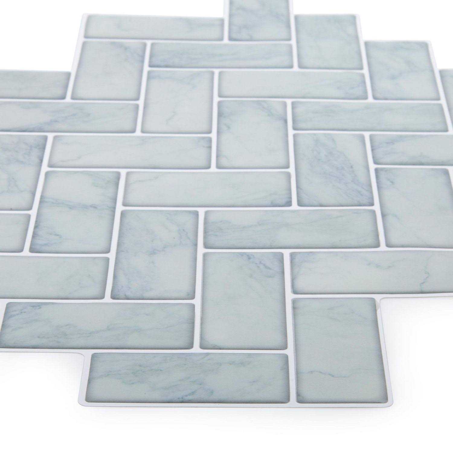 Truu Design Plastic Peel/Stick Backsplash Wall Tile Set - Image 4