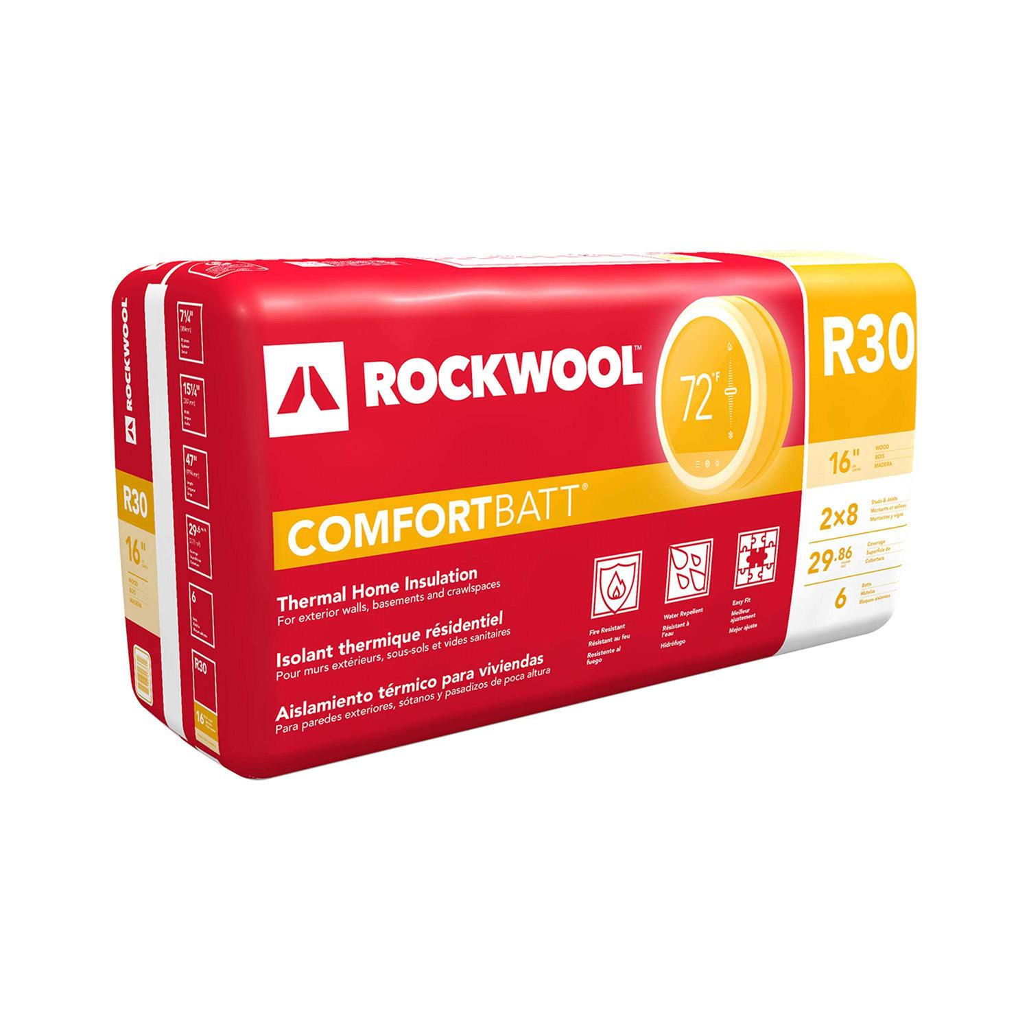 Rockwool Comfortbatt Stone Wool Insulation