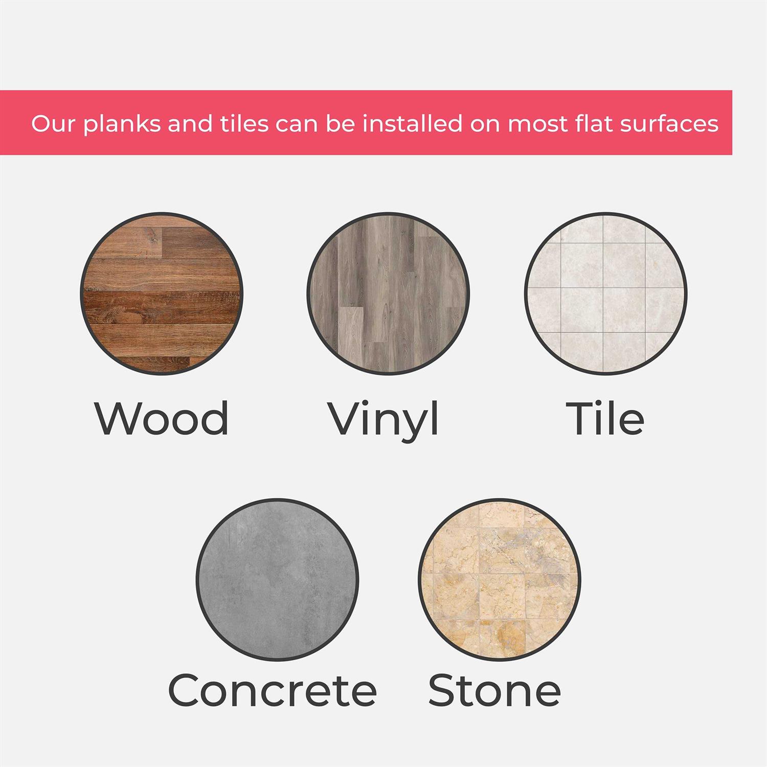 Lucida USA Luxury Vinyl Plank Flooring Peel and Stick Floor Tile BC-912 - Image 3