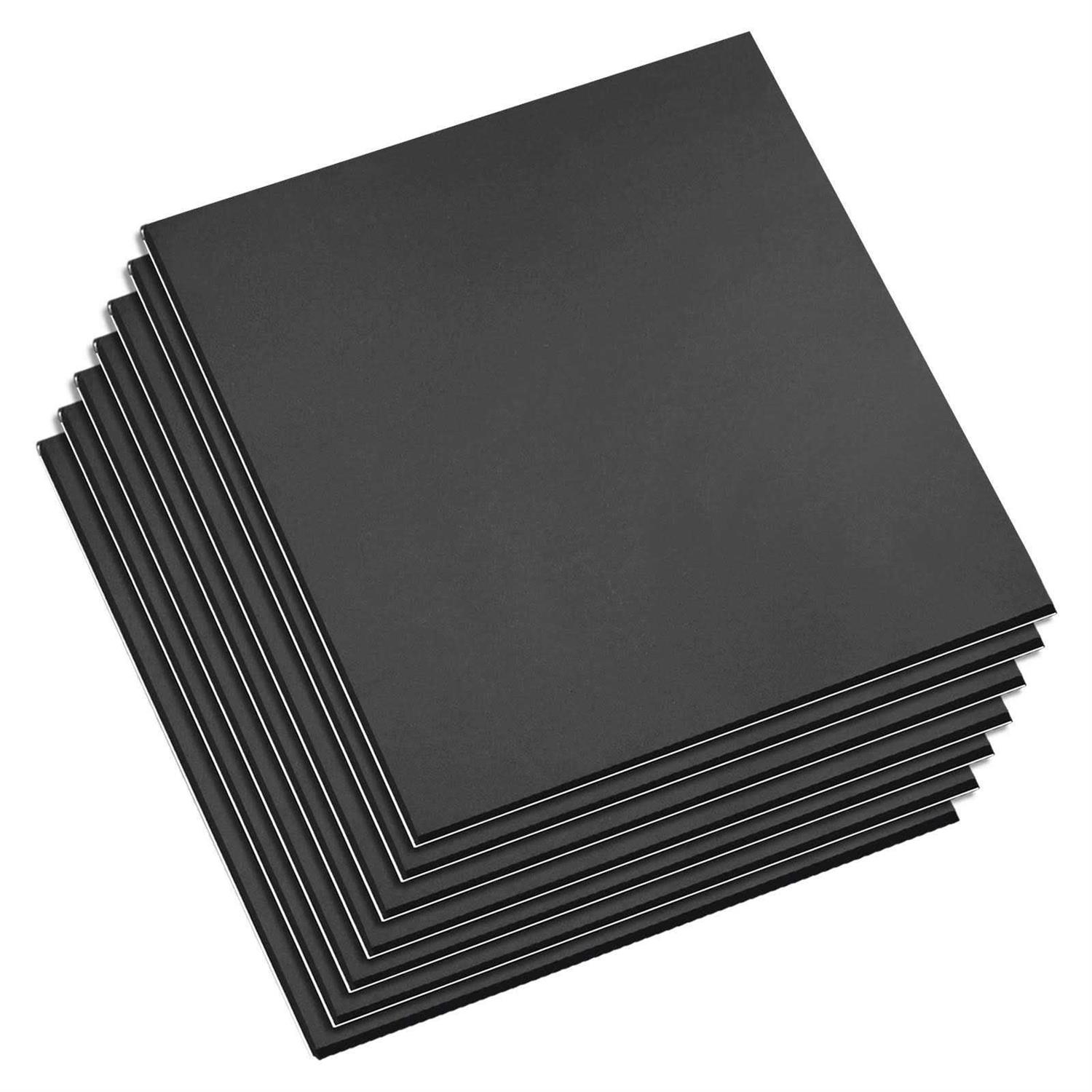 Black Foam Sheet Self Adhesive Rubber Padding Neoprene Sponge Rubber Mat Padding Foam Rubber Sheet Insulation Rubber Foam Sheet