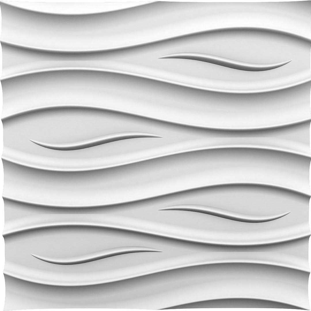 A La Maison Ceilings Oc-swp-pw Ocean Foam Diy Seamless Wall Panels - Image 3