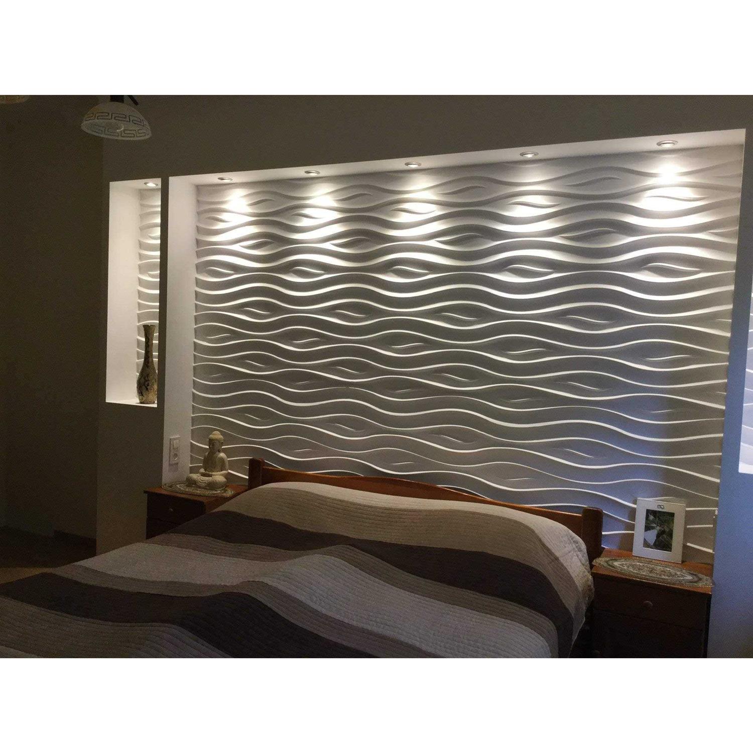 A La Maison Ceilings Oc-swp-pw Ocean Foam Diy Seamless Wall Panels - Image 4