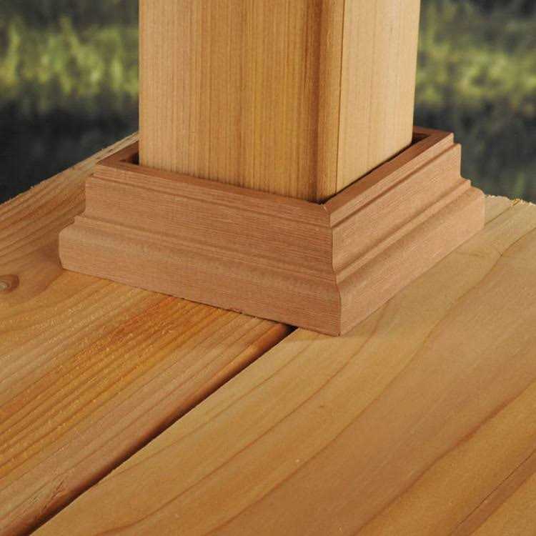 Deckorators Wood Post Base Trim - Image 3