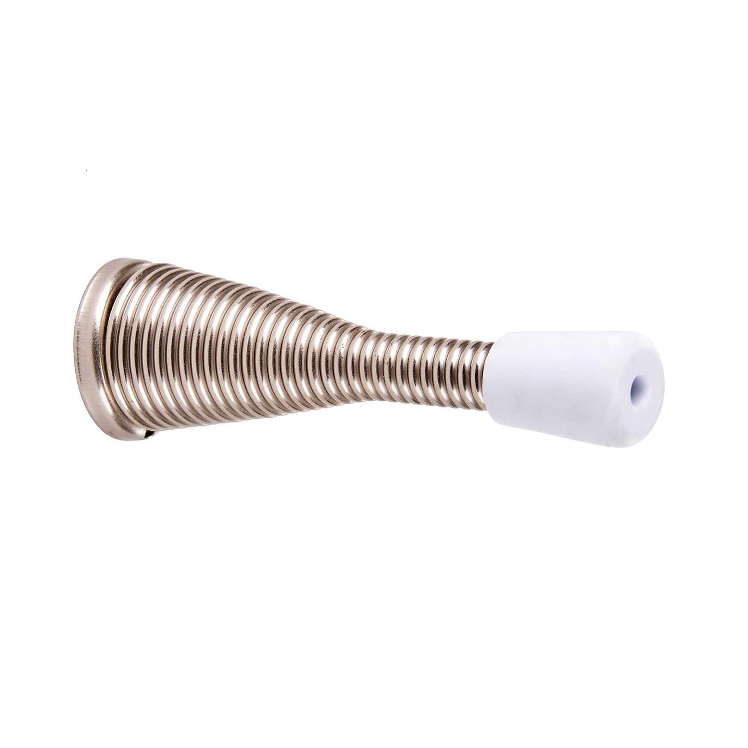 ReliaBilt 2-9/10-in Satin Nickel Spring Door Stop Rubber 32026TNXLG - Image 3