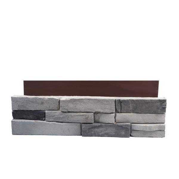 ADORN 23.5 in. x 6 in. Colorado Gray Stone Veneer Siding - Image 5