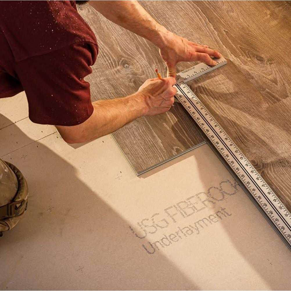 USG Fiberock Brand 1/4 in. x 3 ft. x 5 ft. Underlayment - Image 3