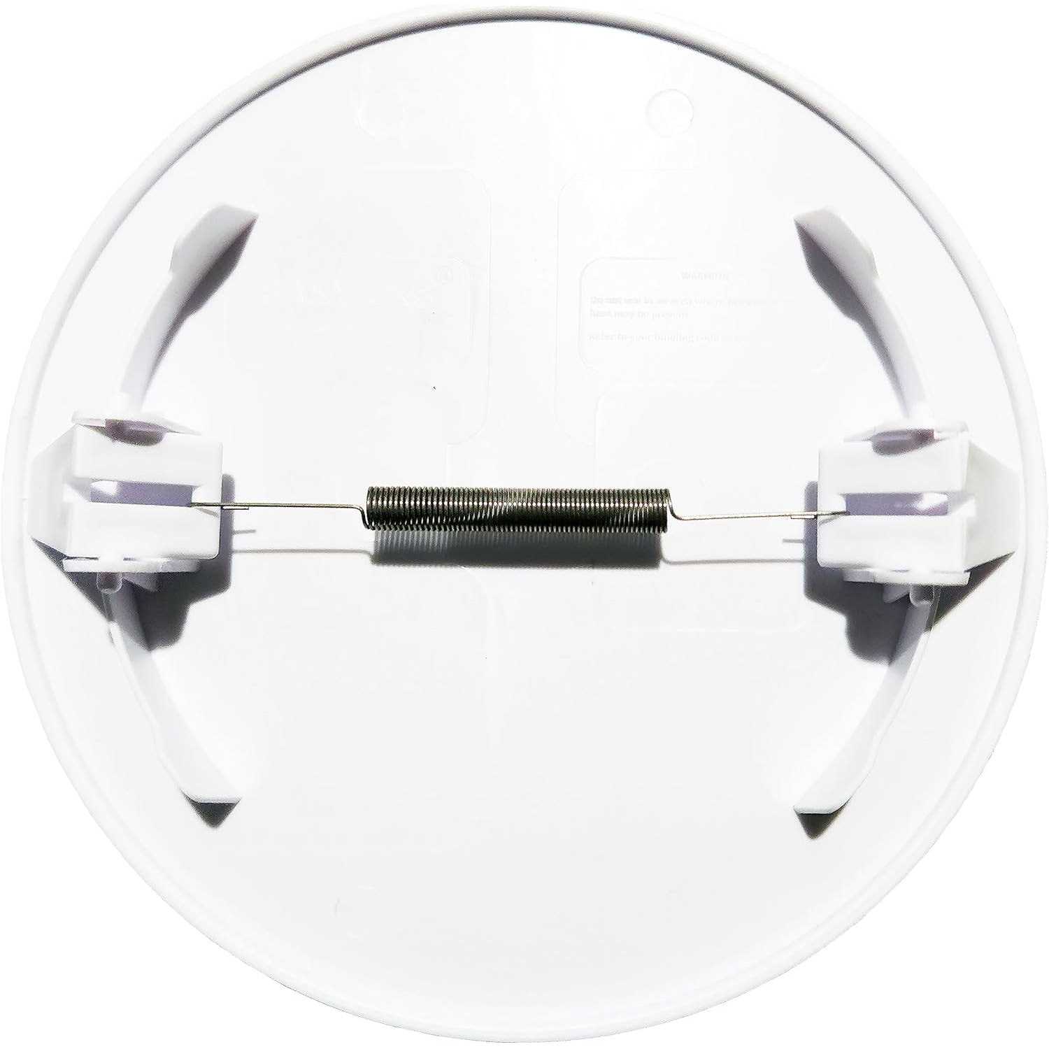 EASY-EXS Access Panel Round Spring-Clip Plastic White - Image 2