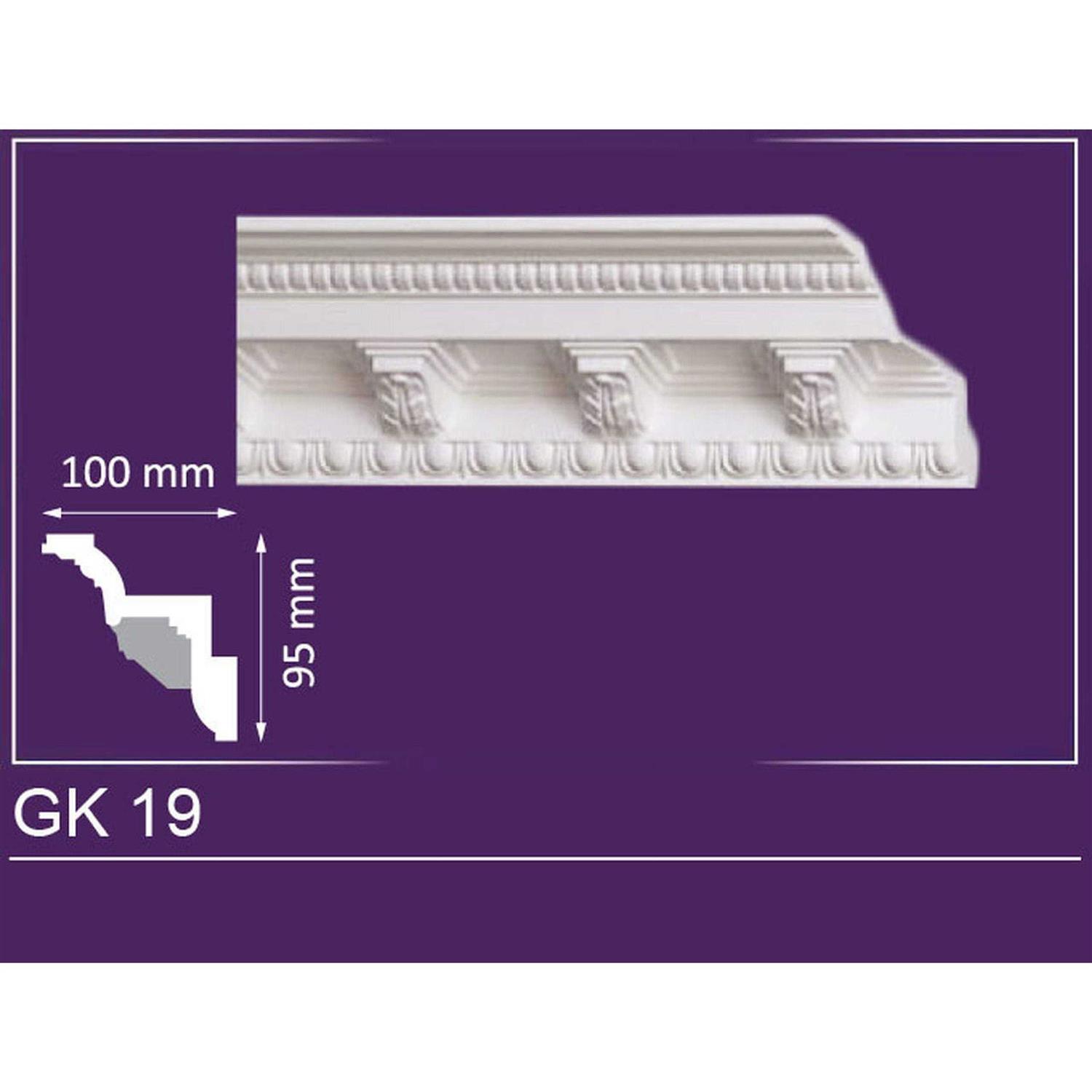 A La Maison Ceilings GK19pw-5 Corbels DIY Glue-up Foam Crown Molding - Image 5