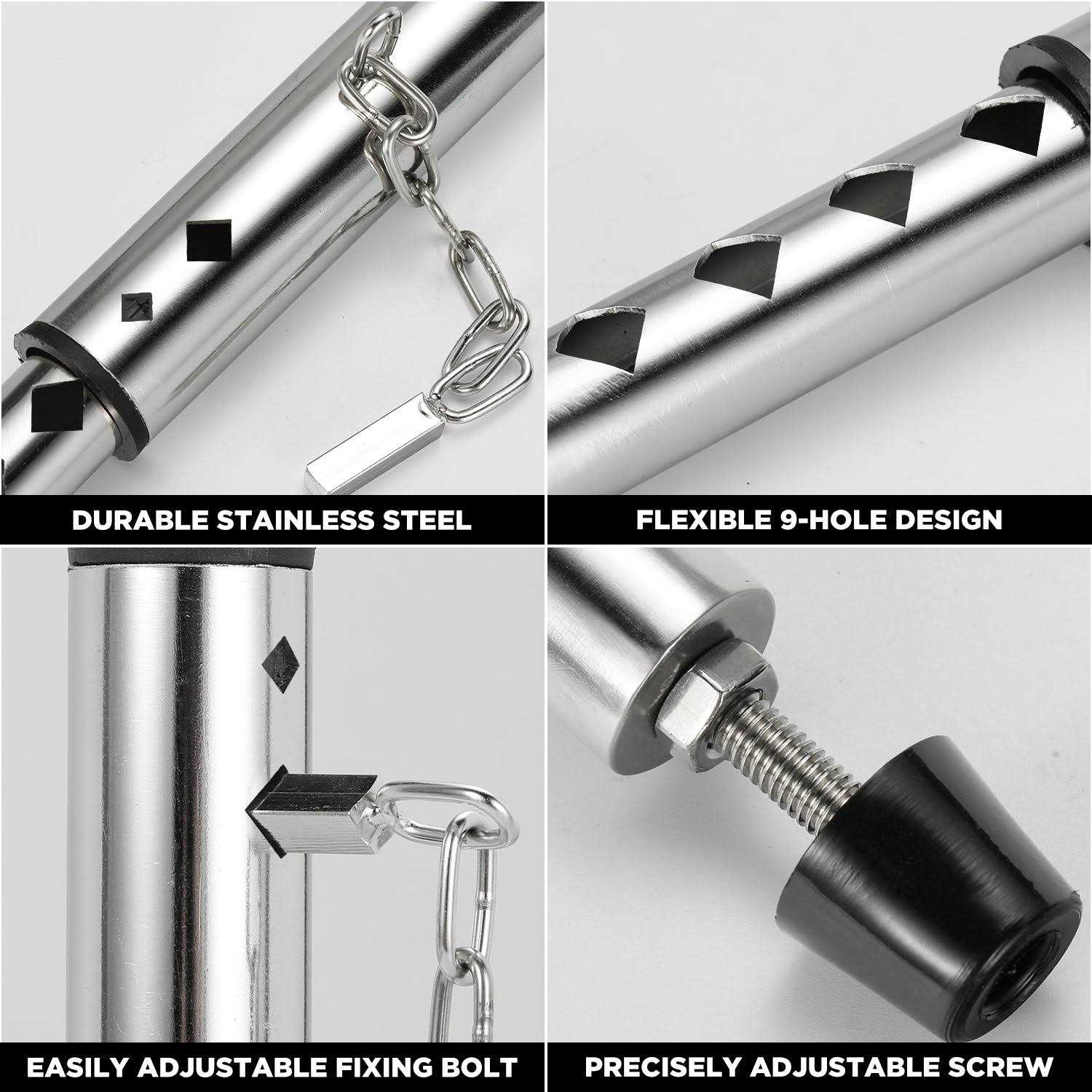 TURBRO Adjustable Window Security Lock Bar Extendable Sliding Windows with AC Unit Installed - Image 5