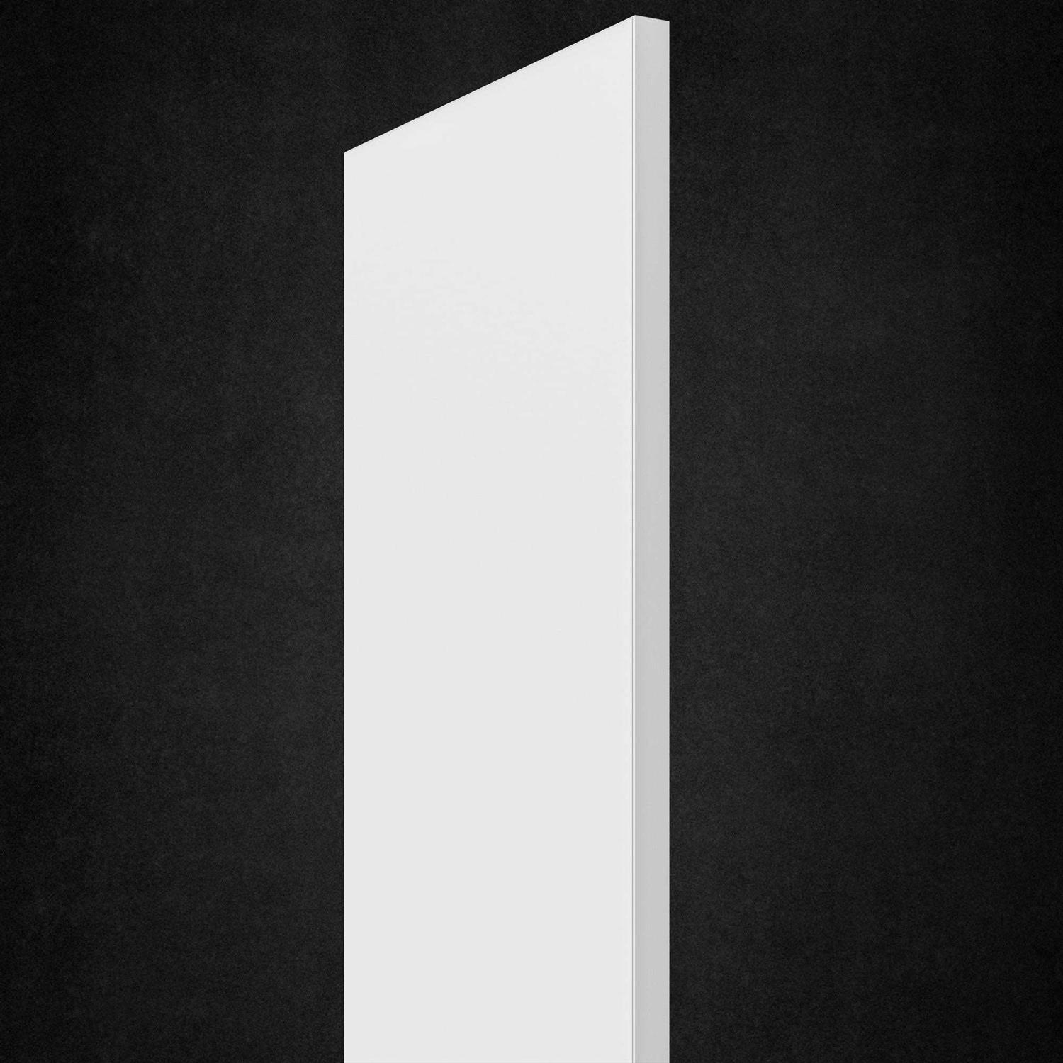 Villar Home Designs Prefinished Aurora White Flush Wood Door Slab 80 - Image 4