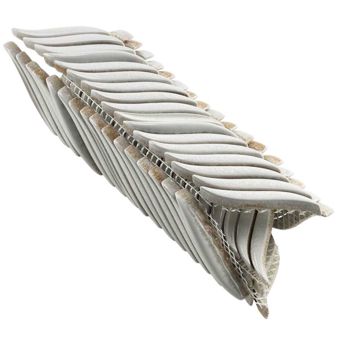 Delphi Alula 1 x 2 Ceramic Novelty Mosaic Tile Ivy Hill Tile - Image 4