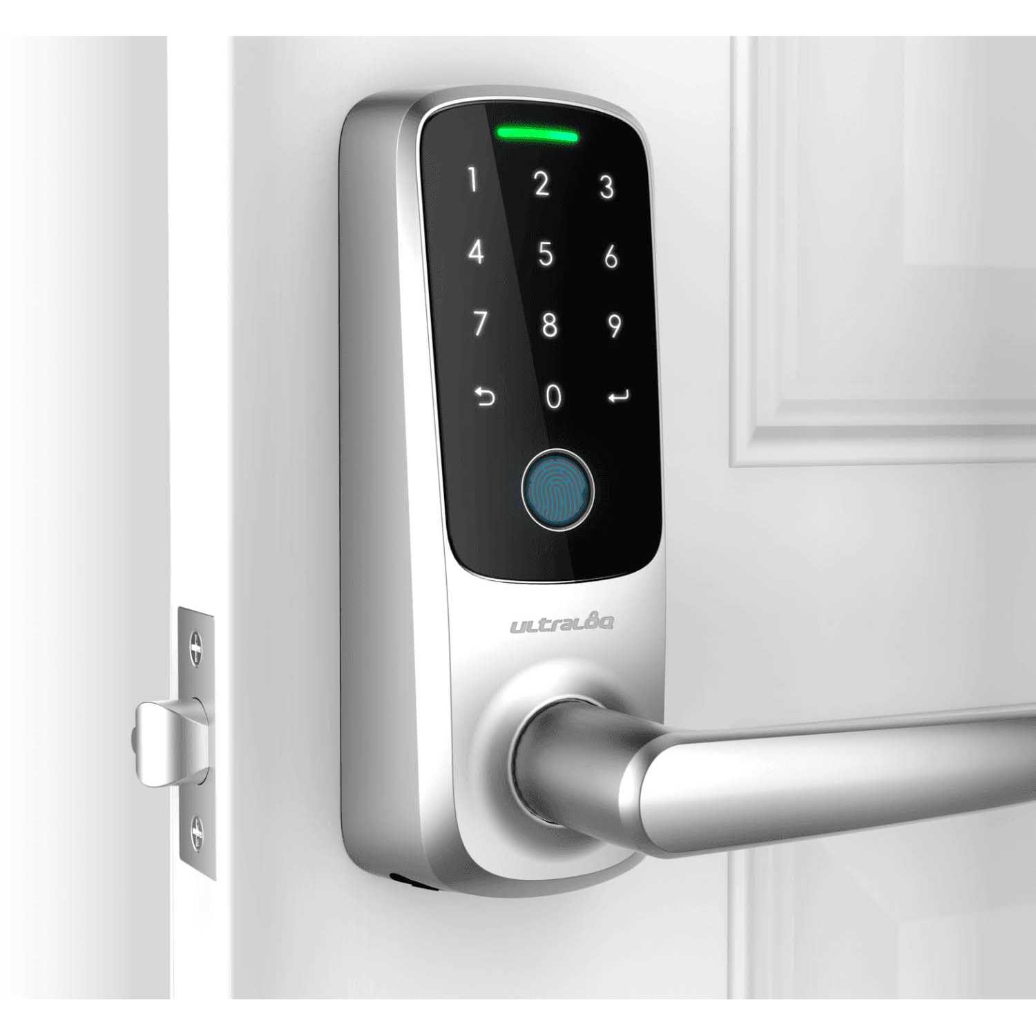 ULTRALOQ Latch 5 World's First Built in WiFi Smart Lock with Fingerprint id - Image 5