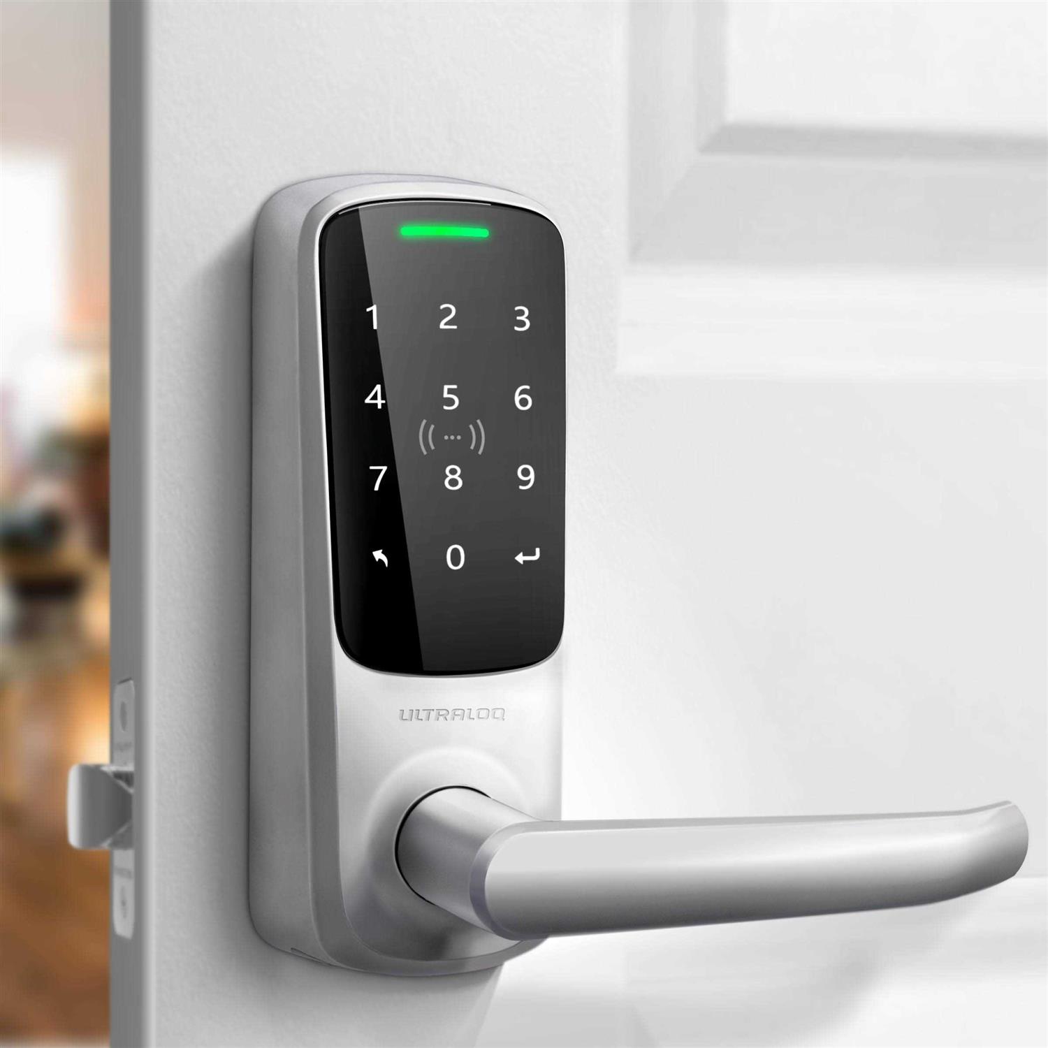 ULTRALOQ Latch 5 World's First Built in WiFi Smart Lock with Fingerprint id - Image 4
