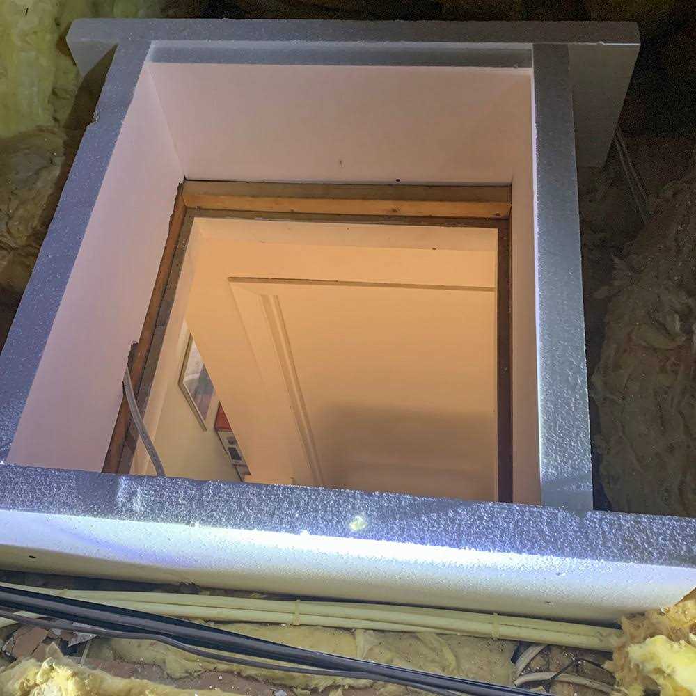 The Energy Guardian R-20 Universal Attic Hatch Insulation Cover - Image 5