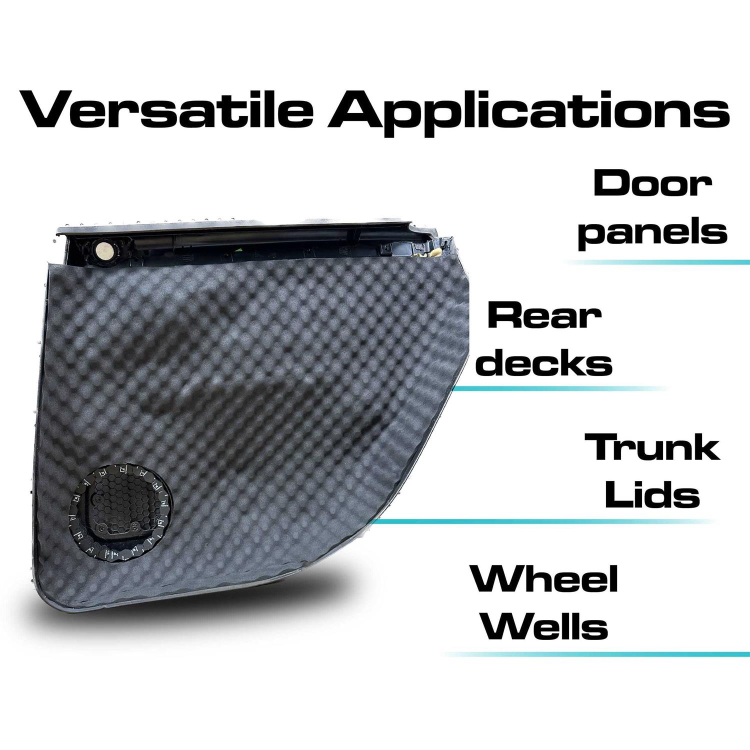 SoundSkins Wavy Foam Closed-cell Foam sound dampening sheet - Image 5