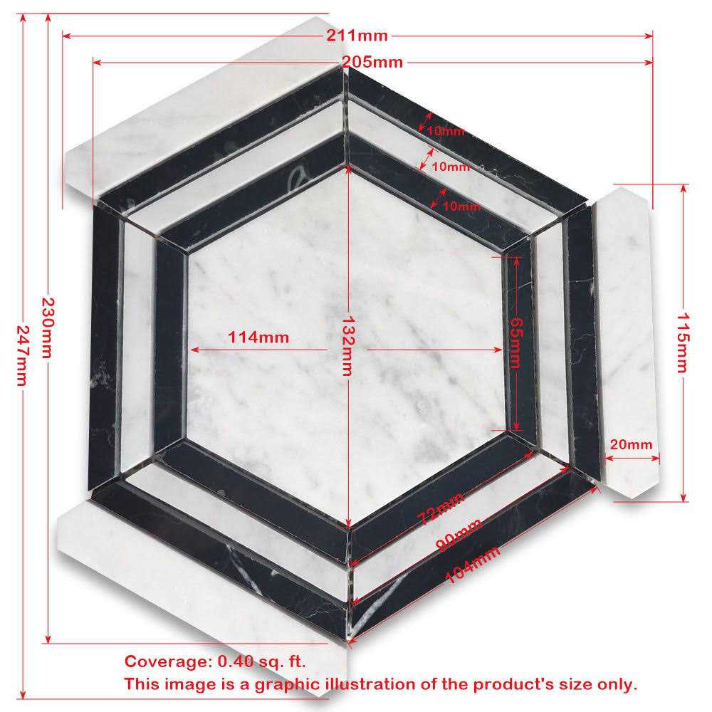 9 x 8 Marble Mosaic Wall & Floor Tile Marble Online Marble - Image 4