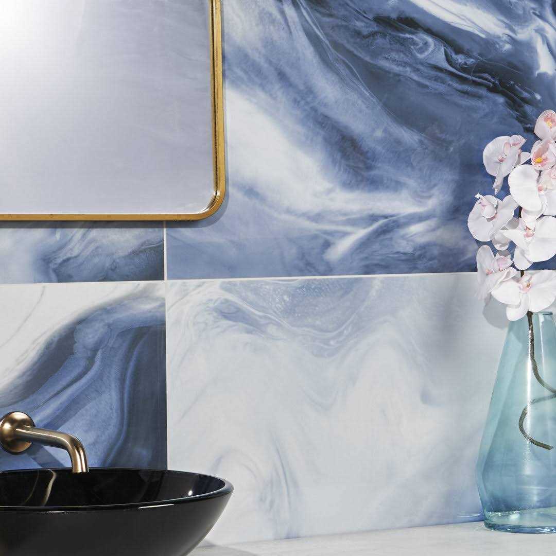 Savannah 23.62 in. x 47.24. in Polished Porcelain Marble Look Floor & Wall Tile Ivy Hill Tile - Image 5