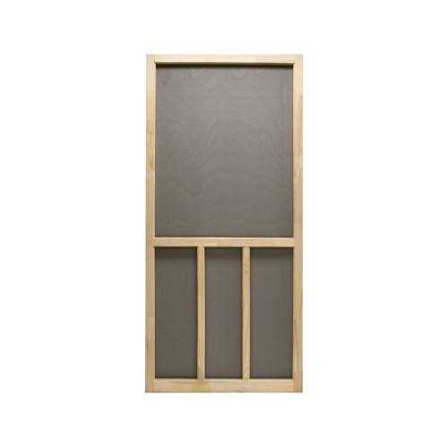 Precision 80-1/2 in. H X 36 in. W Aspen Natural Wood Wood Screen Door - Image 2