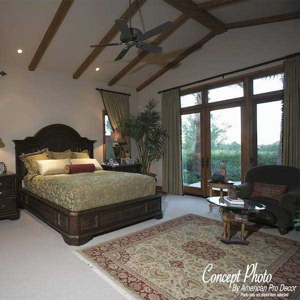 American Pro Decor 6-5/8 in. x 7-1/2 in. x 6 in. Long Medium Oak Hand Hewn Faux Wood Beam Sample - Image 5