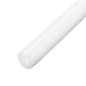 Uxcell Foam Tube for Protecting Pipes and Heat Preservation 3.28 Ft Length 1.18in ID OD Pipe Insulation Kits White - Image 4
