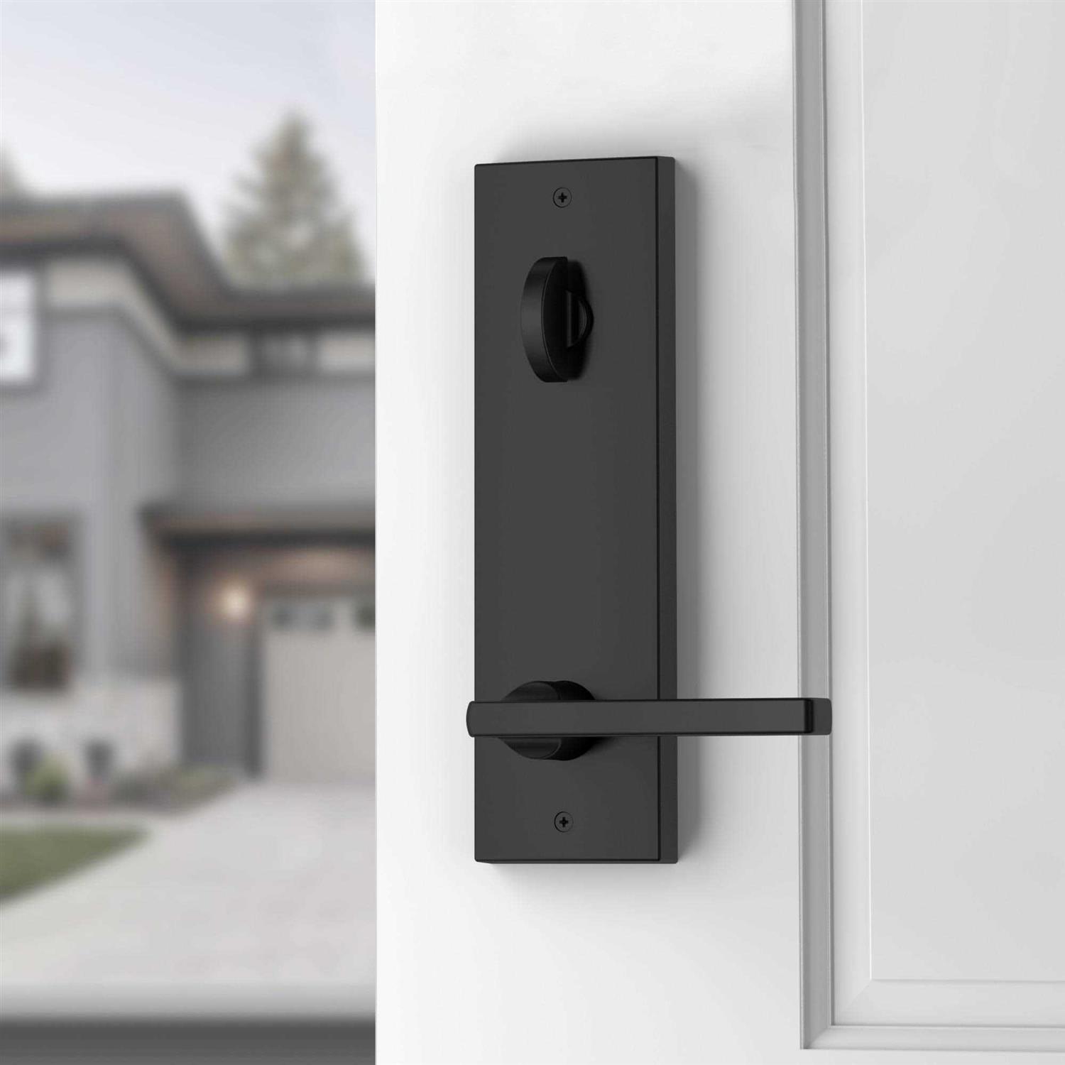 Baldwin Santa Cruz Full Plate Single Cylinder Keyed Entry Handleset - Image 2