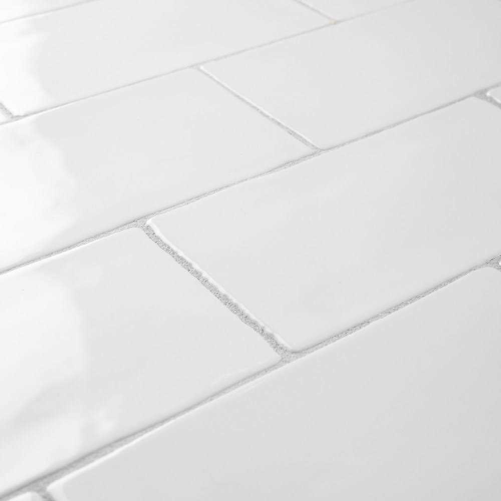 Merola Tile Castillo White 3-in x Ceramic Wall Tile - Image 2