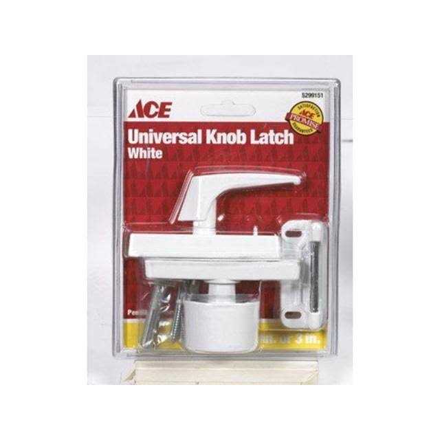 Ace White Universal Knob Latch 1 - Image 4