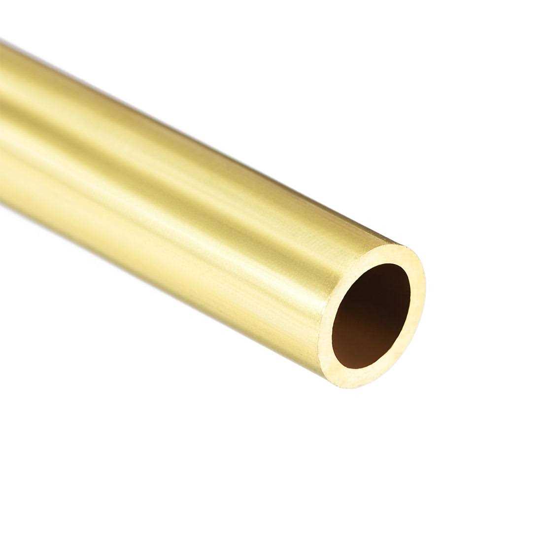 uxcell Brass Round Tube OD Wall Thickness 300mm Length - Image 4