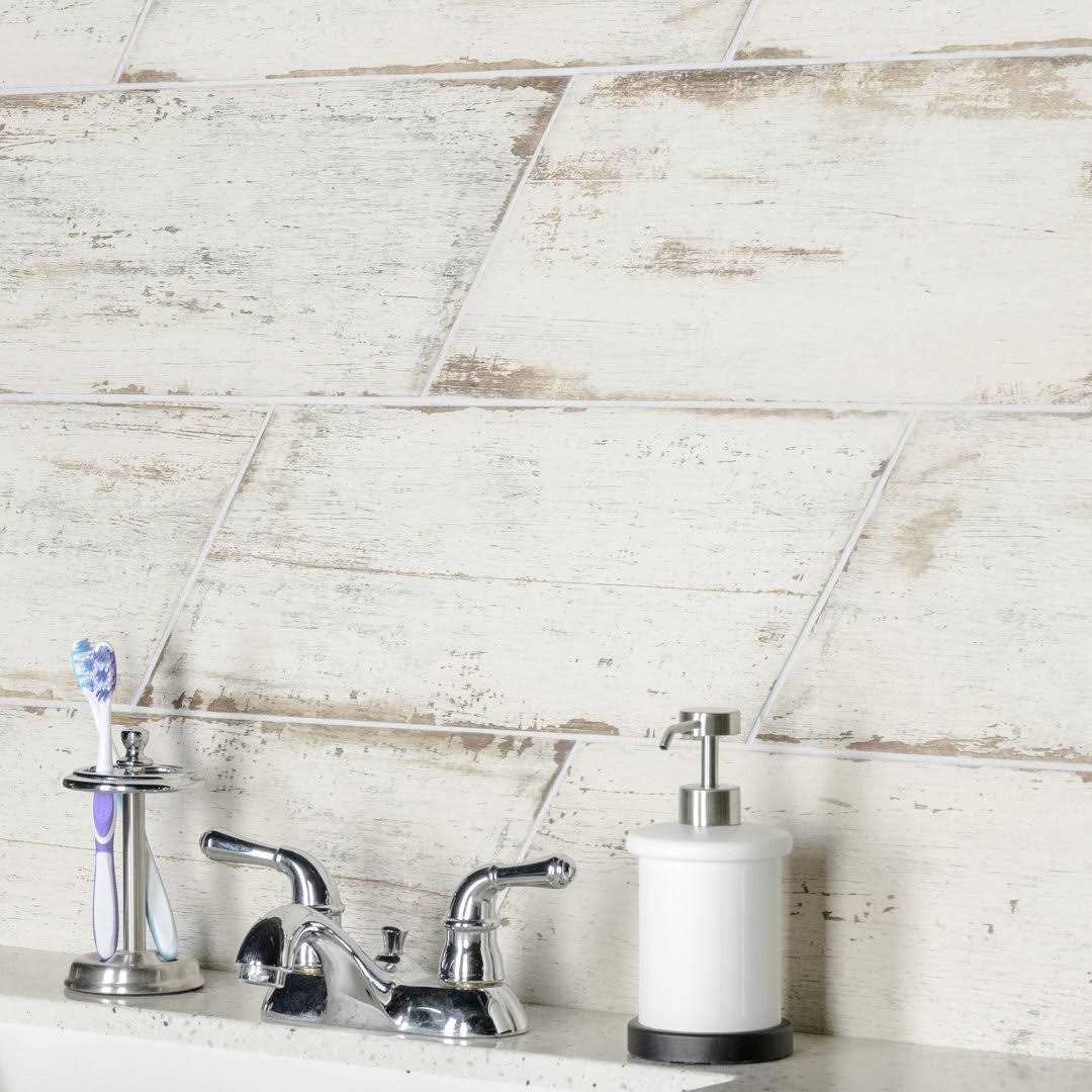 Retro Naveta 7W x 16L Beveled Porcelain Mosaic Wall & Floor Tile Merola Tile - Image 3