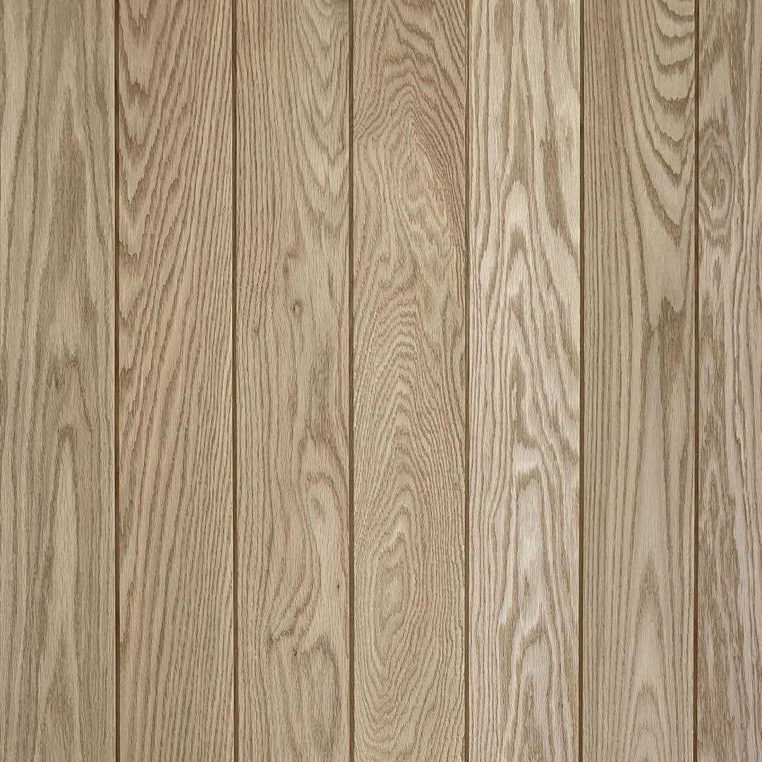 Timeline Wood 5.5-in x 6-ft Unfinished Brown Oak Shiplap Wall Plank - Image 3