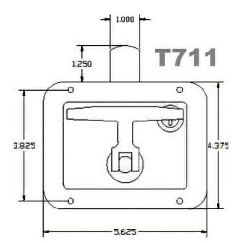 Contractor Cap Folding T-Handle T-711 - Image 5