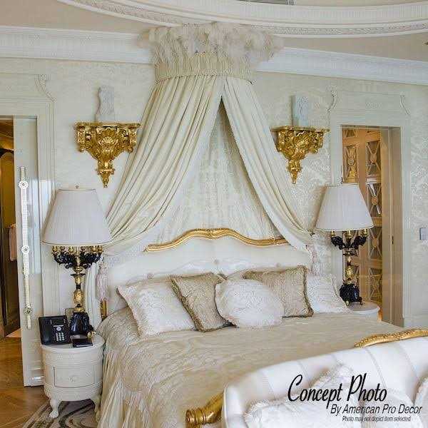 American Pro Decor 6 in. Long Acanthus and Dots Polyurethane Crown Moulding Sample - Image 4