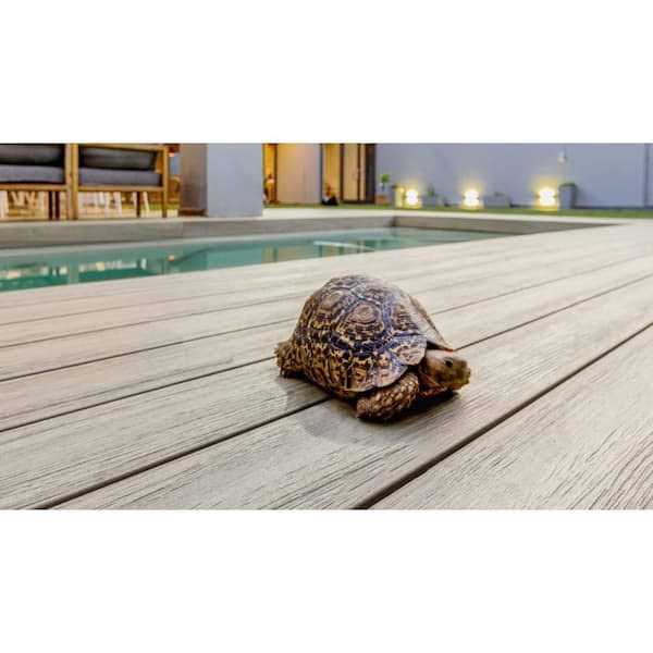 Fortress Infinity IS 1 in. x 6 in. x 8 ft Grey Composite Deck Boards - Image 3
