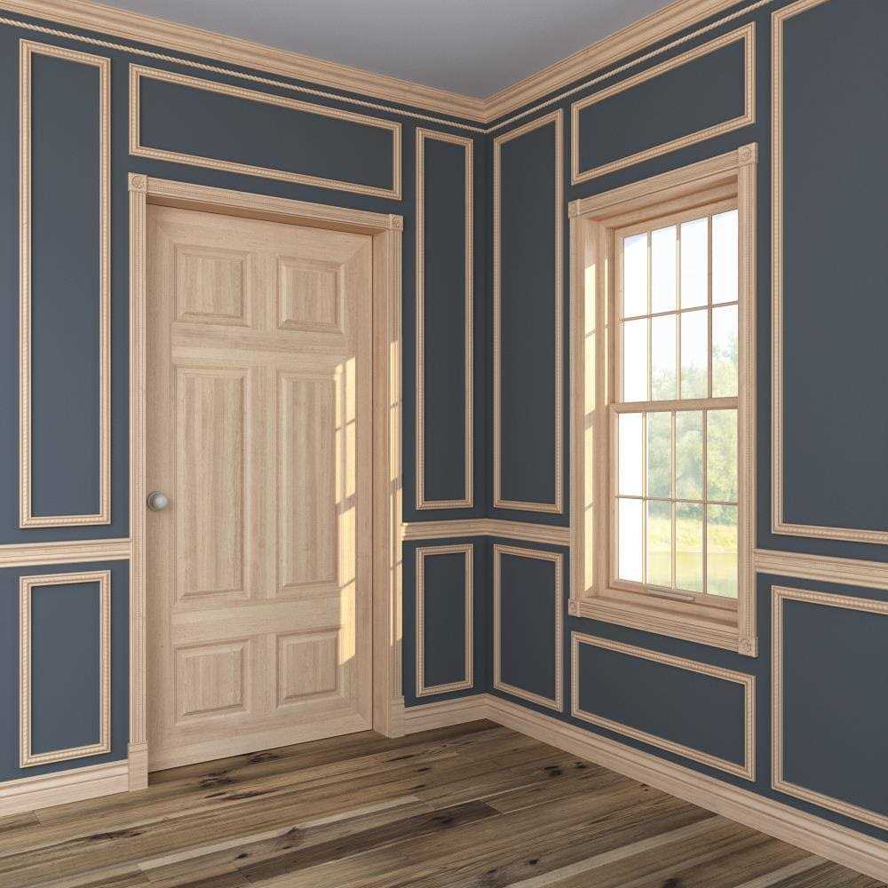 Ornamental Mouldings 96 in. White Hardwood Rope Trim Moulding - Image 3