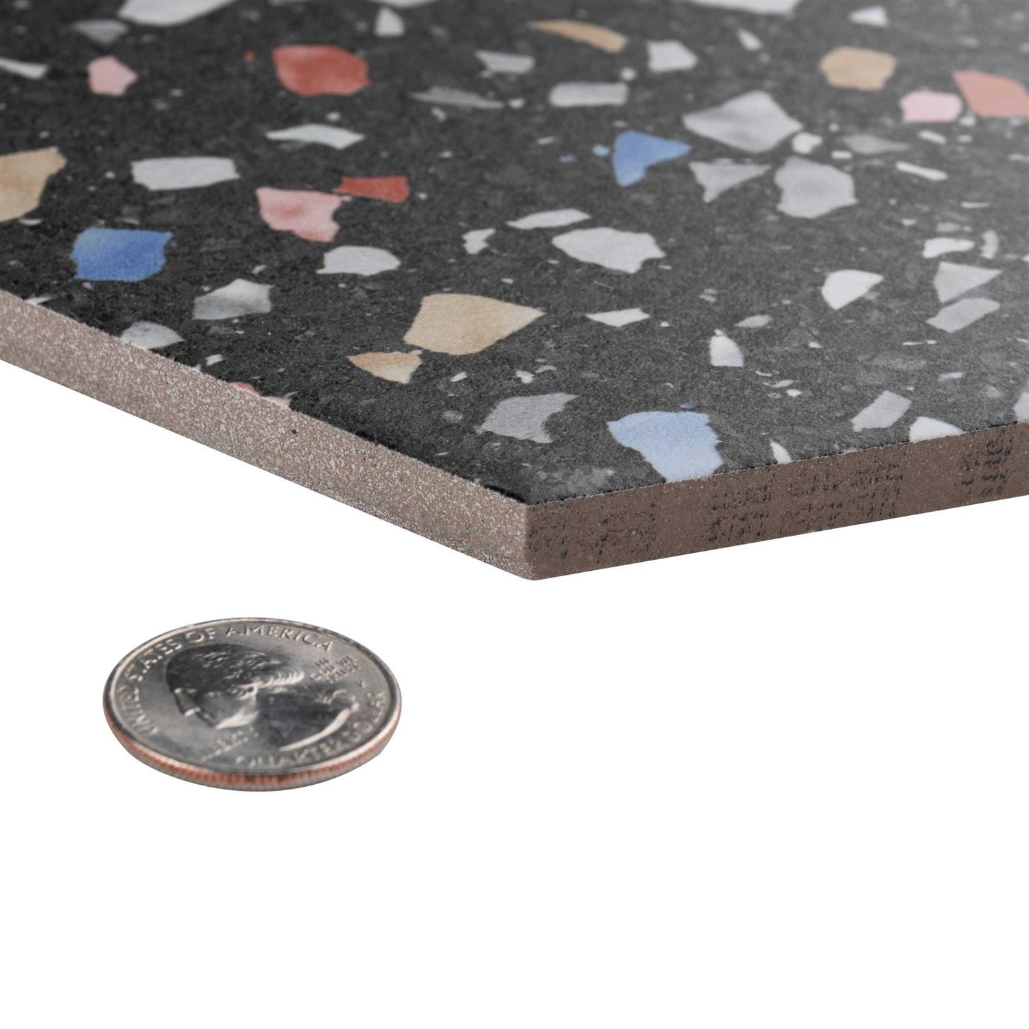 Venice 8.63 x 9.88 Porcelain Patterned Wall & Floor Tile Merola Tile - Image 5