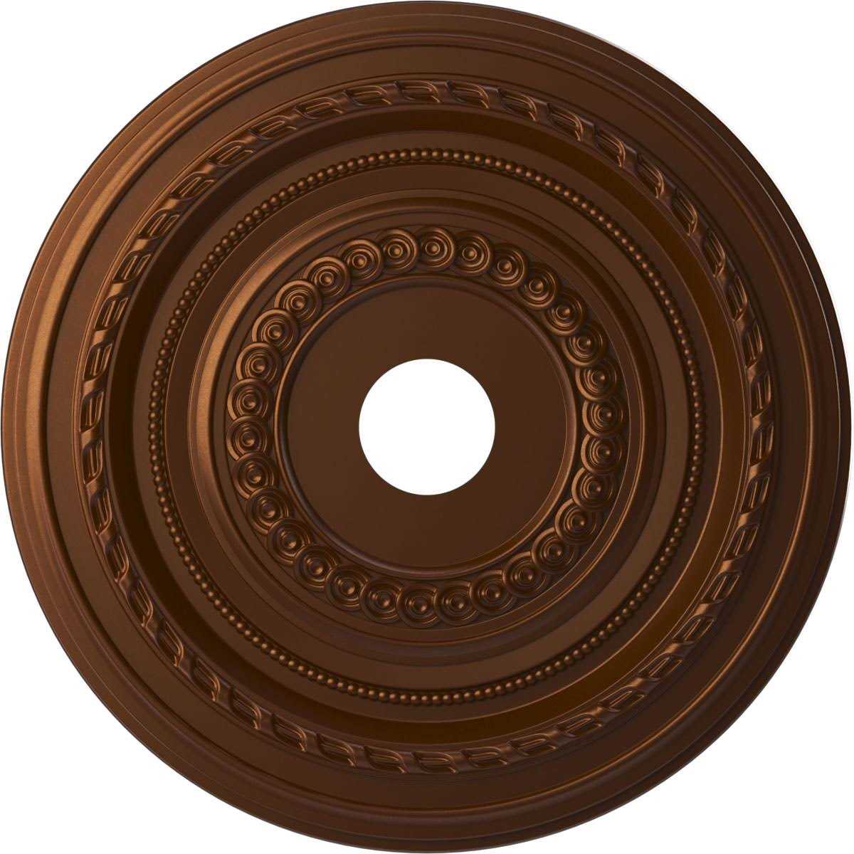 Cole Thermoformed PVC Ceiling Medallion Ekena Millwork - Image 4