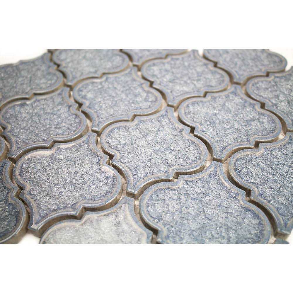 Roman 3 x 3 Glass Novelty Mosaic Wall Tile Ivy Hill Tile - Image 3