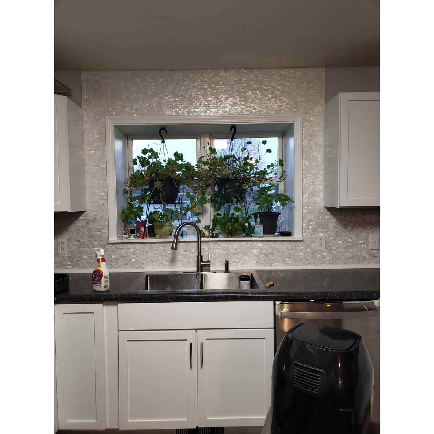 Art3d Mother of Pearl Shell Mosaic Tile for Kitchen Backsplash - Image 4